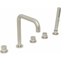 Смеситель на борт ванны Allen Brau Priority 5.31007-BN Брашированный никель