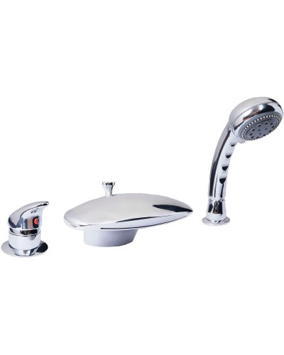Смеситель на борт ванны Boheme Niagara 389-N Хром
