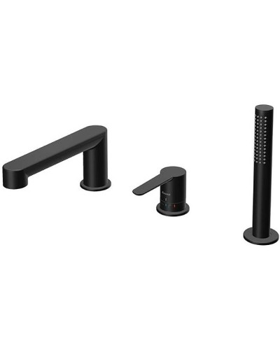 Смеситель на борт ванны Ravak Puri PU 026.20 X070186 Черный матовый