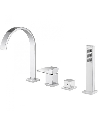 Смеситель на борт ванны Abber Wasserfall AF8613 Хром