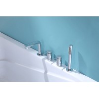 Смеситель на борт ванны Abber Emotion AF8813 Хром