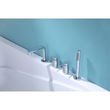 Смеситель на борт ванны Abber Emotion AF8813 Хром