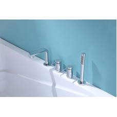 Смеситель на борт ванны Abber Emotion AF8813 Хром