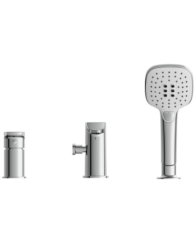 Смеситель на борт ванны Cersanit Moduo 64100 Хром