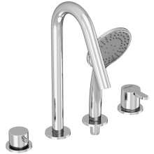 Смеситель на борт ванны Cezares Leaf LEAF-BVDM4-01 Хром