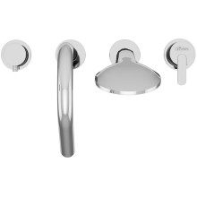 Смеситель на борт ванны Cezares Leaf LEAF-BVDM4-01 Хром