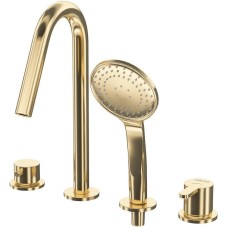 Смеситель на борт ванны Cezares Leaf LEAF-BVDM4-SR Sunrise