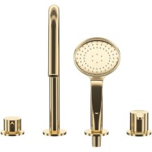 Смеситель на борт ванны Cezares Leaf LEAF-BVDM4-SR Sunrise