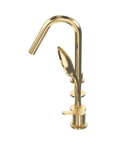 Смеситель на борт ванны Cezares Leaf LEAF-BVDM4-SR Sunrise