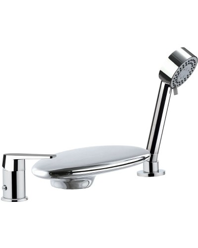 Смеситель на борт ванны Remer Dream D07UF Хром