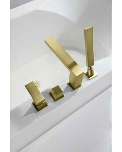 Смеситель на борт ванны Timo Selene 2130/17Y Золото матовое