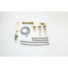 Смеситель на борт ванны Timo Selene 2130/17Y Золото матовое