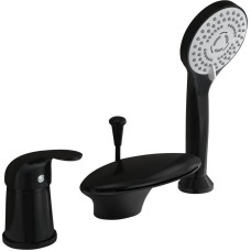 Смеситель на борт ванны Orange Iris M41-333b Черный матовый