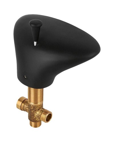 Смеситель на борт ванны Orange Iris M41-333b Черный матовый