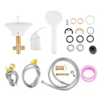 Смеситель на борт ванны Orange Iris M41-333w Белый