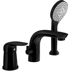 Смеситель на борт ванны Orange Otto M22-333b Черный матовый