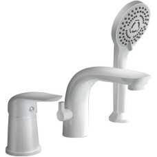 Смеситель на борт ванны Orange Otto M22-333w Белый