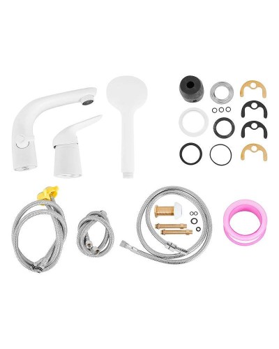 Смеситель на борт ванны Orange Otto M22-333w Белый