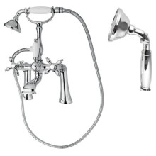Смеситель на борт ванны с ручным душем, шлангом 150 см CEZARES NOSTALGIA-PBV-01-M