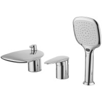 Смеситель на борт ванны Lemark Status LM4445C Хром