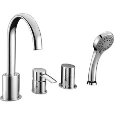 Смеситель на борт ванны Lemark Atlantiss LM3241C Хром