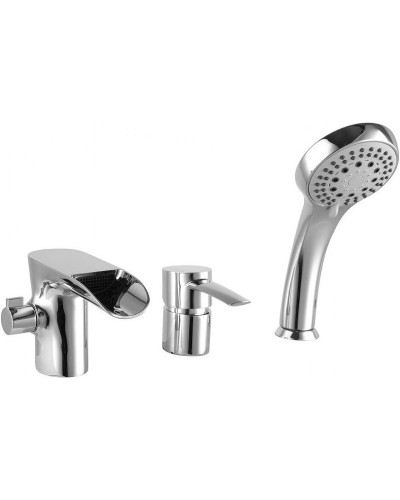 Смеситель на борт ванны Lemark Atlantiss LM3245C Хром