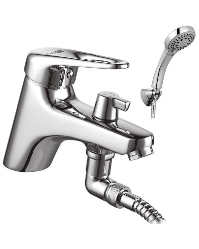 Смеситель на борт ванны Lemark Luna LM4115C Хром