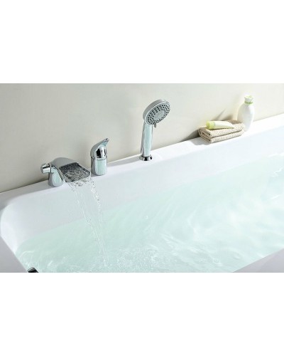 Смеситель на борт ванны Lemark Poseidon LM4245C Хром