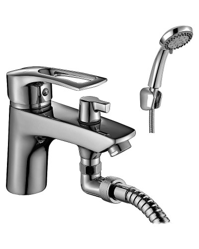 Смеситель на борт ванны Rossinka T T40-38 Хром