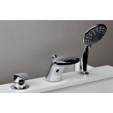 Смеситель на борт ванны Bravat Cobra F5140197CP-1-RUS встраиваемый Хром