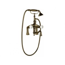 Смеситель на борт ванны с поворотным изливом и ручным душем CEZARES ATLANTIS-PBV2-02-Sw/M