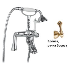 Смеситель на борт ванны с ручным душем CEZARES MARGOT-PBV-02-M