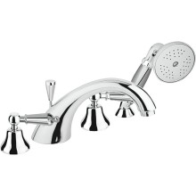 Смеситель на борт ванны Cezares First-BVD-01-M Хром