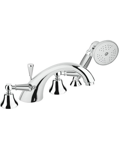 Смеситель на борт ванны Cezares First-BVD-01-M Хром