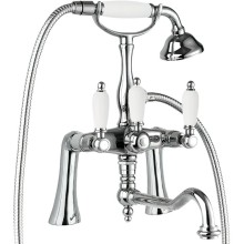 Смеситель на борт ванны Cezares First-PBV2-01-Bi Хром