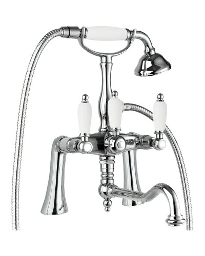 Смеситель на борт ванны Cezares First-PBV2-01-Bi Хром