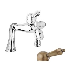 Смеситель на борт ванны с ручным душем CEZARES ELITE-PBVM-02-M