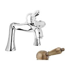 Смеситель на борт ванны с ручным душем CEZARES ELITE-PBVM-02-M