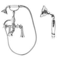 Смеситель на борт ванны с ручным душем, шлангом 150 см CEZARES LORD-PBV-01-M