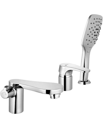 Смеситель на борт ванны Lemark Shift LM4347C Хром