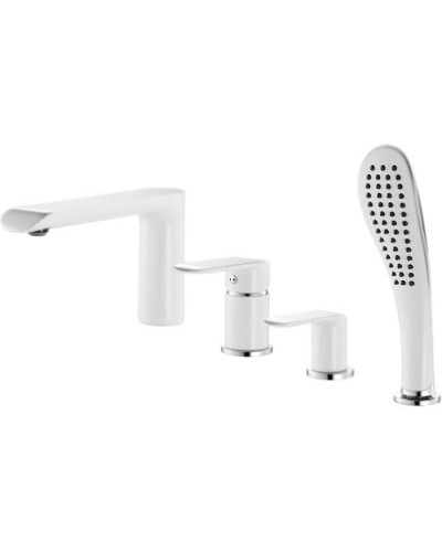 Смеситель на борт ванны Iddis Calipso CALSB42i07 Белый