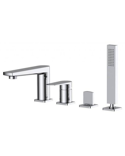 Смеситель для ванны BelBagno Carin CAR-VIM4-CRM Хром