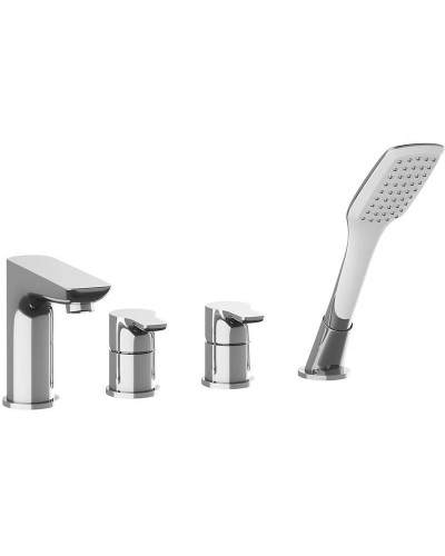 Смеситель на борт ванны Excellent Oxalia AREX.9033CR Хром