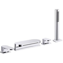 Смеситель на борт ванны Ravak Chrome CR 025.00 X070073 Хром