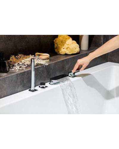 Смеситель на борт ванны Ravak Chrome CR 025.00 X070073 Хром