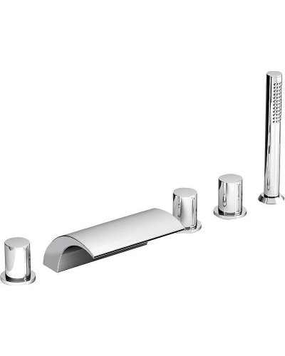 Смеситель на борт ванны Ravak WF 025.00 X070060 Хром