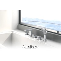 Смеситель на борт ванны AltroBagno Lamberto AltroBagnoLamberto020101Cr