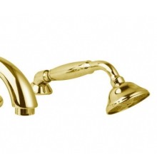 Смеситель на борт ванны с ручным выдвижным душем CEZARES LORD-BVD-03/24-M