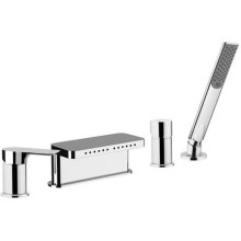 Смеситель на борт ванны Remer Infinity I06 Хром