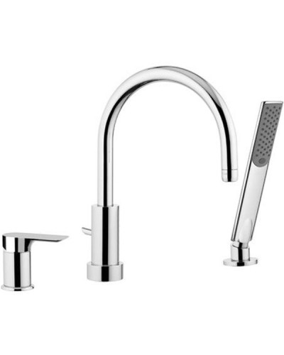 Смеситель на борт ванны Remer Infinity I07 Хром